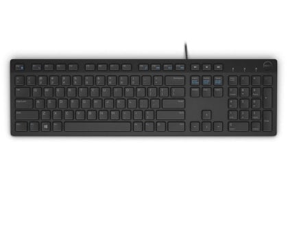 Klawiatura  przewodowa Dell KB216-B QuietKey USB (czarna)